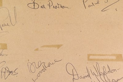 Lot 19 - DAD'S ARMY (BBC SITCOM 1968-1977) - FULL CAST AUTOGRAPHS