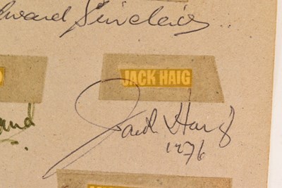 Lot 19 - DAD'S ARMY (BBC SITCOM 1968-1977) - FULL CAST AUTOGRAPHS