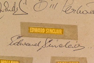 Lot 19 - DAD'S ARMY (BBC SITCOM 1968-1977) - FULL CAST AUTOGRAPHS