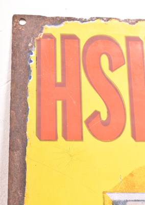 Lot 164 - ZEBRA GRATE POLISH - VINTAGE ADVERTISING ENAMEL SIGN