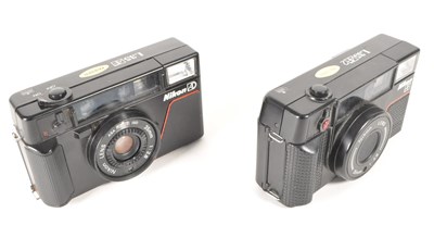 Lot 351 - NIKON - TWO 1980S L35 AF RANGE COMPACT 35MM CAMERAS