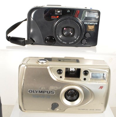 Lot 357 - OLYMPUS - COLLECTION OF 35MM COMPACT CAMERAS