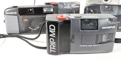Lot 357 - OLYMPUS - COLLECTION OF 35MM COMPACT CAMERAS