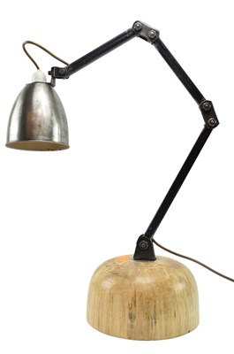 Lot 46 - MEMLITE - MID CENTURY UPCYCLED INDUSTRIAL LAMP LIGHT