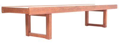 Lot 385 - DALESCRAFT - MID CENTURY TEAK LONG JOHN COFFEE TABLE