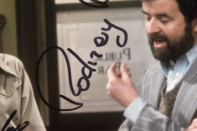 Lot 79 - WHATEVER HAPPENED TO THE LIKELY LADS? DUAL SIGNED 8X10" PHOTOGRAPH