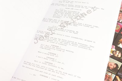 Lot 6 - DOCTOR WHO - TIME OF THE DOCTOR (2013) - ORIGINAL PRODUCTION ITEMS