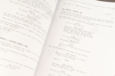 Lot 23 - DOCTOR WHO - JOURNEY TO THE CENTRE OF THE TARDIS (2013) - ORIGINAL PRODUCTION SCRIPTS