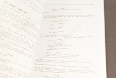 Lot 23 - DOCTOR WHO - JOURNEY TO THE CENTRE OF THE TARDIS (2013) - ORIGINAL PRODUCTION SCRIPTS
