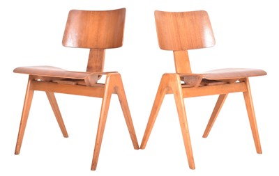 Lot 533 - ROBIN DAY - HILLESTACK - PAIR OF BENTWOOD CHAIRS
