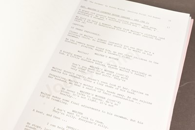 Lot 44 - DOCTOR WHO - THE SNOWMEN (2012) - ORIGINAL PRODUCTION SCRIPT