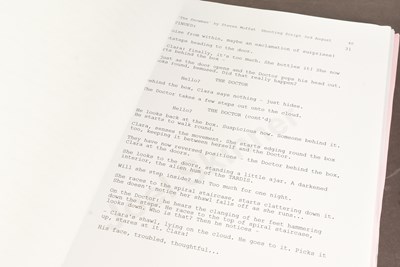 Lot 44 - DOCTOR WHO - THE SNOWMEN (2012) - ORIGINAL PRODUCTION SCRIPT