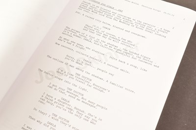 Lot 68 - DOCTOR WHO - ASYLUM OF THE DALEKS (2012) - ORIGINAL PRODUCTION SCRIPT