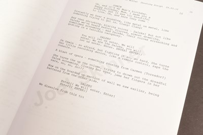Lot 68 - DOCTOR WHO - ASYLUM OF THE DALEKS (2012) - ORIGINAL PRODUCTION SCRIPT