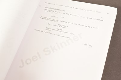 Lot 68 - DOCTOR WHO - ASYLUM OF THE DALEKS (2012) - ORIGINAL PRODUCTION SCRIPT