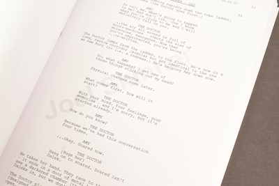 Lot 68 - DOCTOR WHO - ASYLUM OF THE DALEKS (2012) - ORIGINAL PRODUCTION SCRIPT
