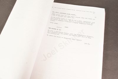 Lot 76 - DOCTOR WHO - THE CRIMSON HORROR (2013) - ORIGINAL PRODUCTION SCRIPT