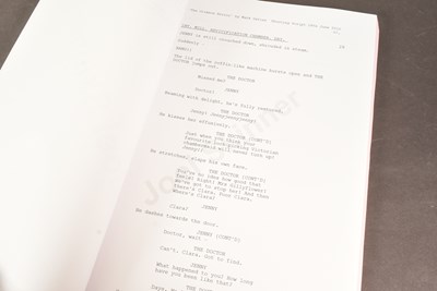 Lot 76 - DOCTOR WHO - THE CRIMSON HORROR (2013) - ORIGINAL PRODUCTION SCRIPT