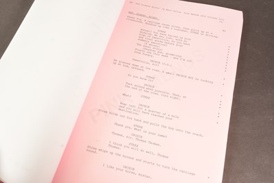 Lot 76 - DOCTOR WHO - THE CRIMSON HORROR (2013) - ORIGINAL PRODUCTION SCRIPT