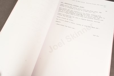 Lot 76 - DOCTOR WHO - THE CRIMSON HORROR (2013) - ORIGINAL PRODUCTION SCRIPT