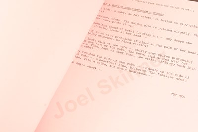 Lot 89 - DOCTOR WHO - THE POWER OF THREE (2012) - ORIGINAL PRODUCTION SCRIPT