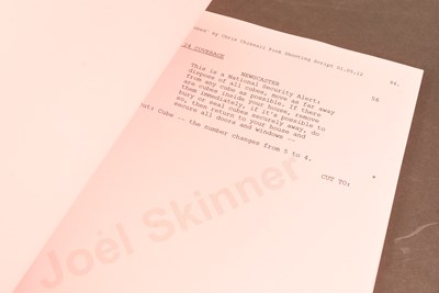 Lot 89 - DOCTOR WHO - THE POWER OF THREE (2012) - ORIGINAL PRODUCTION SCRIPT