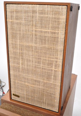 Lot 411 - COLLECTION OF MJUSIC HIFI - DYNACO AMP, TAPE DECK, FISHER SPEAKERS