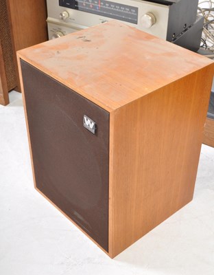 Lot 411 - COLLECTION OF MJUSIC HIFI - DYNACO AMP, TAPE DECK, FISHER SPEAKERS
