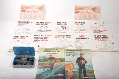 Lot 205 - COLLECTION OF LATE 20TH CENTURY ALYESKA PIPELINE MEMORABILIA