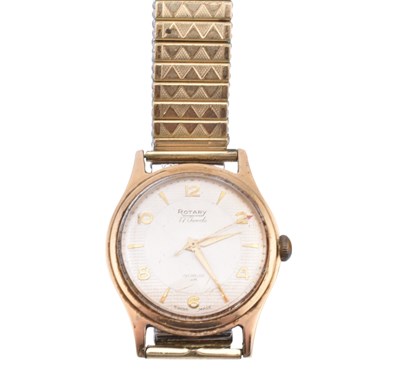 Lot 398 - GOLD PLATED GENTLEMEN'S WRISTWATCH