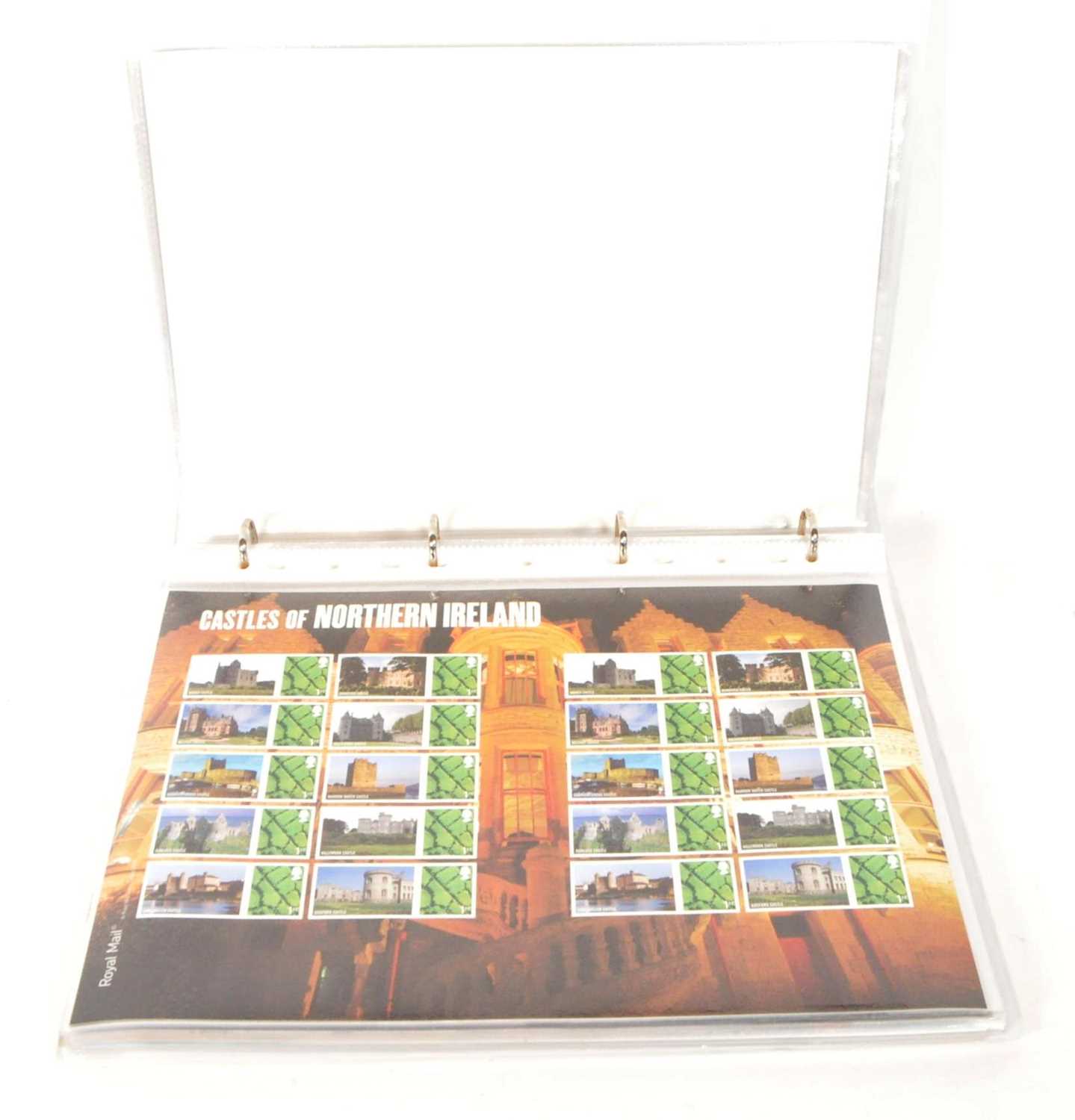 Lot 477 - COLLECTION OF CONTEMPORARY ROYAL MAIL SMILERS STAMP SHEETS