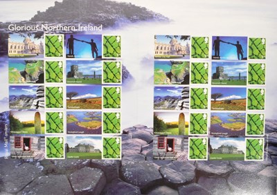 Lot 477 - COLLECTION OF CONTEMPORARY ROYAL MAIL SMILERS STAMP SHEETS