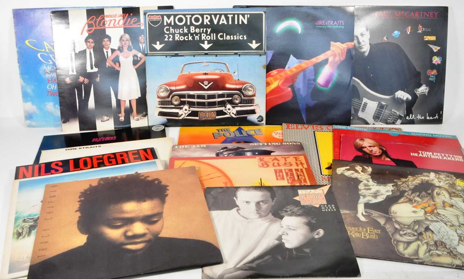 Lot 416 - COLLECTION OF VINTAGE 20TH CENTURY ROCK VINYL RECORD ALBUMS