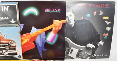 Lot 416 - COLLECTION OF VINTAGE 20TH CENTURY ROCK VINYL RECORD ALBUMS