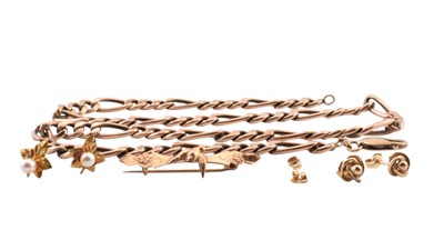 Lot 230 - COLLECTION OF GOLD JEWELLERY