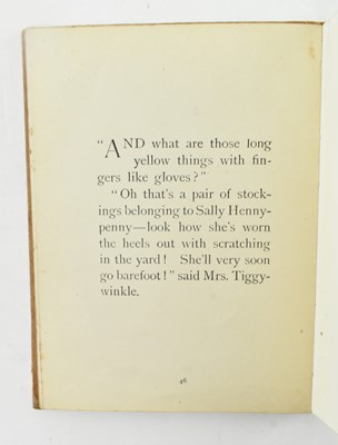 Lot 83 - POTTER, BEATRIX. EIGHT 1910-1920 EARLY EDITIONS IN ORIG. BOARDS