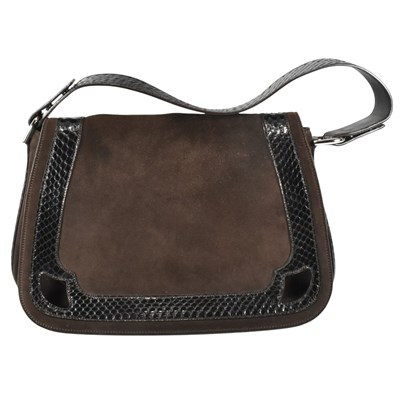 Lot 511 - CARTIER MARCELLO DE CARTIER SADDLE BAG