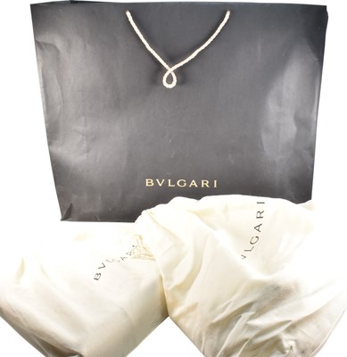 Lot 517 - TWO BULGARI SHOULDER BAGS