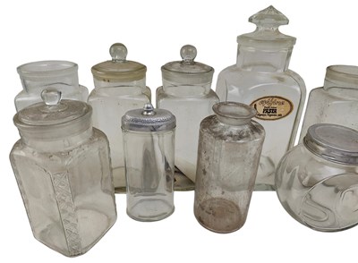 Lot 121 - SELECTION OF MID CENTURY SWEET SHOP JARS