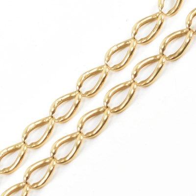 Lot 58 - 18CT GOLD CURB LINK CHAIN AF