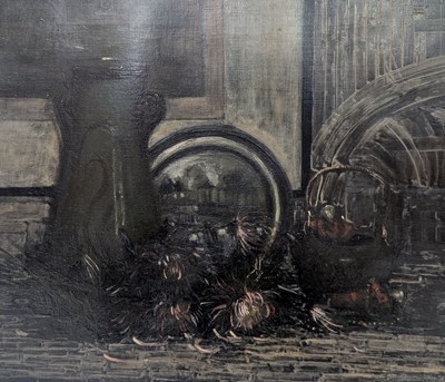 Lot 497 - WILLIAM PRITT (1870-1944) - 19TH CENTURY OIL ON CANVAS STILL LIFE