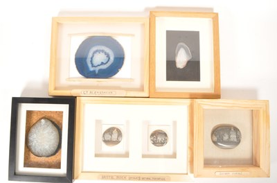 Lot 386 - NATURAL HISTORY INTEREST - COLLECTION OF BRISTOL ROCK MINERAL SPECIMENS