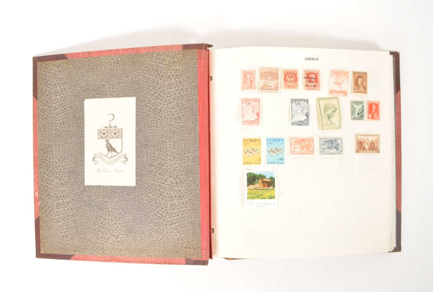 Lot 549 - COLLECTION OF 19TH & 20TH CENTURY GREEK STAMPS