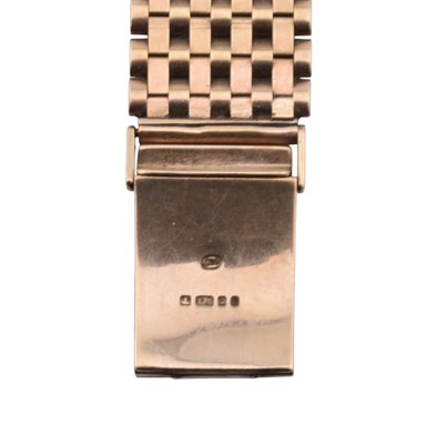 Lot 26 - HALLMARKED 9CT GOLD GARRARD AUTOMATIC WRISTWATCH
