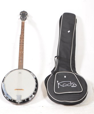 Lot 415 - REMO - LATE 20TH CENTURY COUNTRYMAN BANJO MUSICAL INSTRUMENT