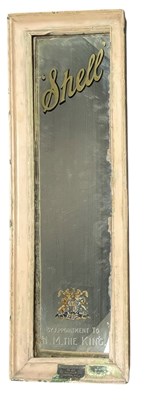 Lot 33 - SHELL - EDWARDIAN EARLY 20TH CENTURY MIRROR IN FRAME