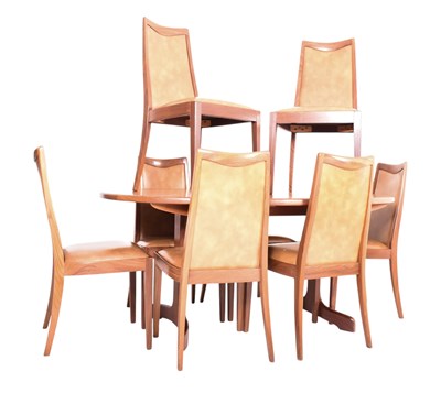 Lot 38 - G-PLAN - FRESCO RANGE - RETRO MID CENTURY 1960S DINING TABLE WITH CHAIRS