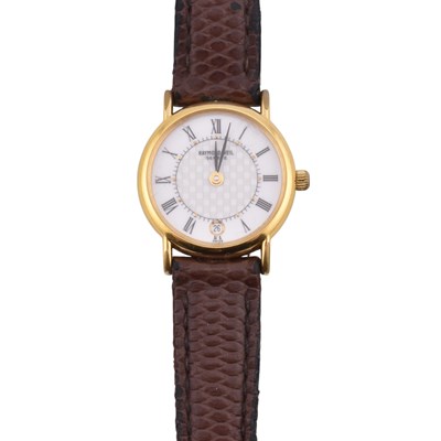 Lot 306 - RAYMOND WEIL 18K ELECTROPLATED LADIES WRISTWATCH