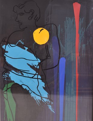 Lot 60 - BRUCE MCLEAN (B. 1944) - AFTER SUN SOOTHER 1990