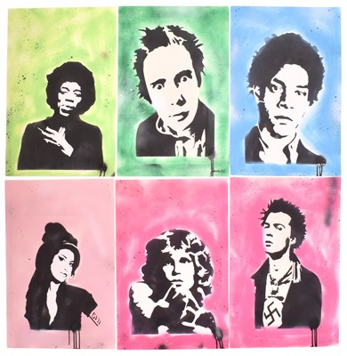 Lot 602 - DAVID HUDSON (BRITISH) AFTER BANKSY - 27 CLUB